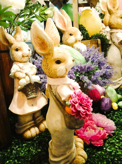 Easter Bunny Lavender: A Whimsical Shop Front Display