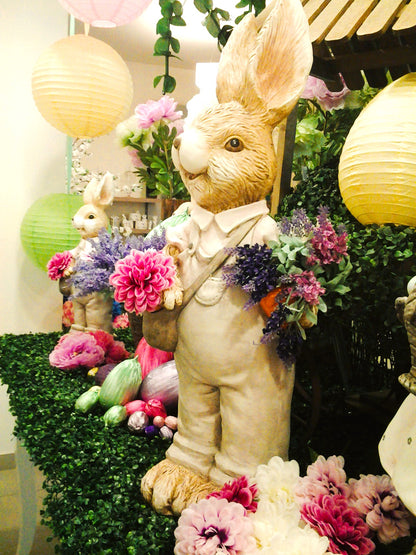 Easter Bunny Lavender: A Whimsical Shop Front Display