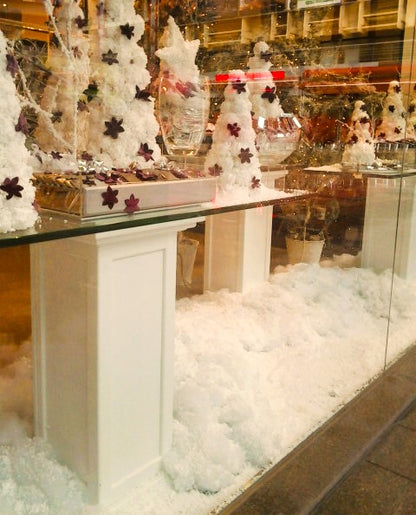 Stormy Christmas Wonderland: A Snowy Enchantment Display