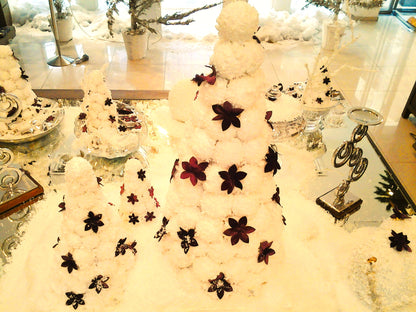 Stormy Christmas Wonderland: A Snowy Enchantment Display