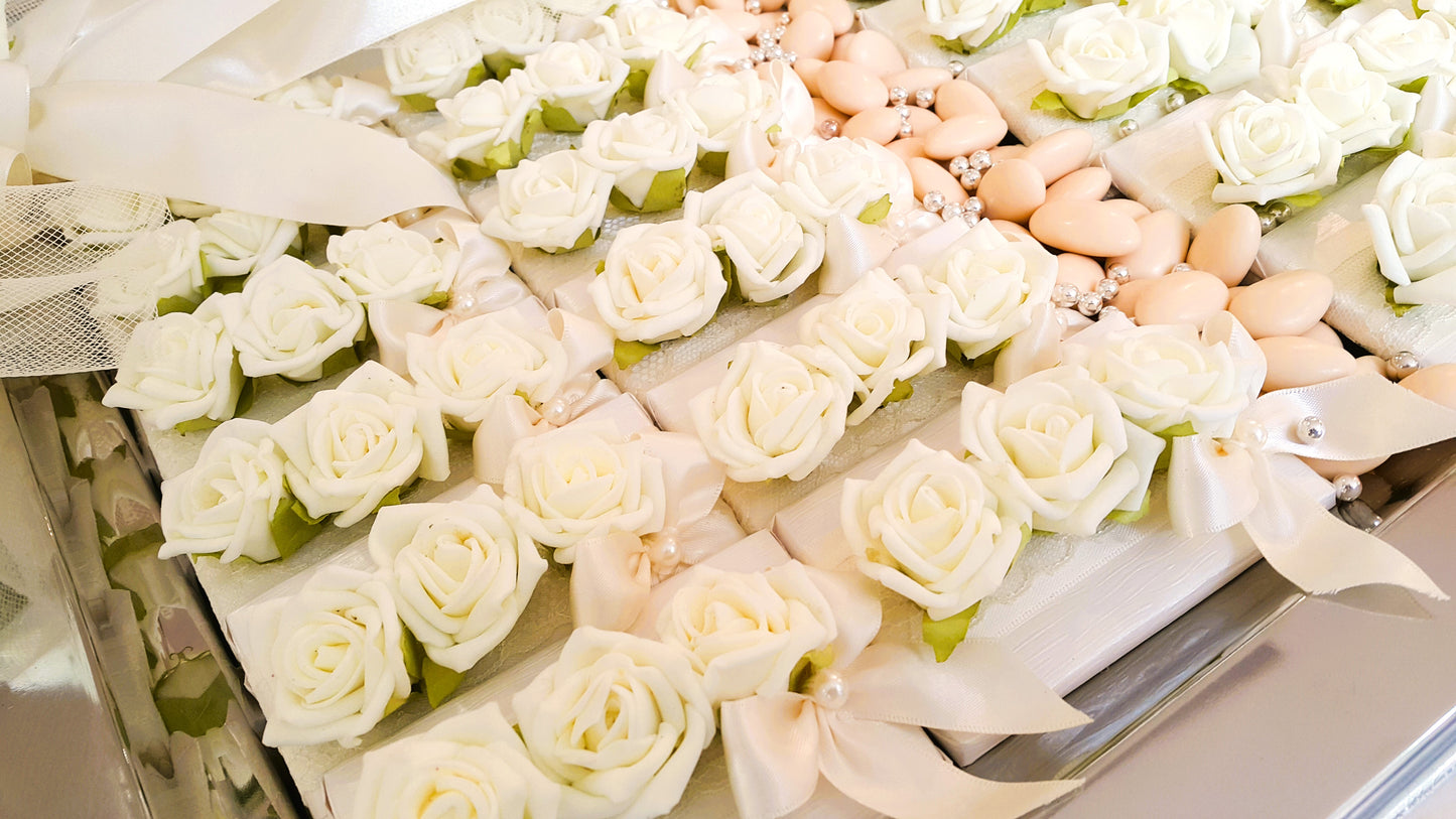 Floral Elegance: Bespoke Engagement Chocolate Tray