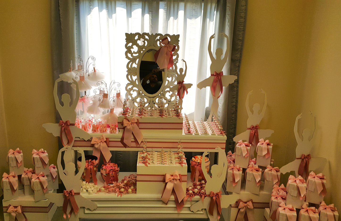 Ballerina Elegance: A Grand Chocolate Ballet for Newborn Celebrations