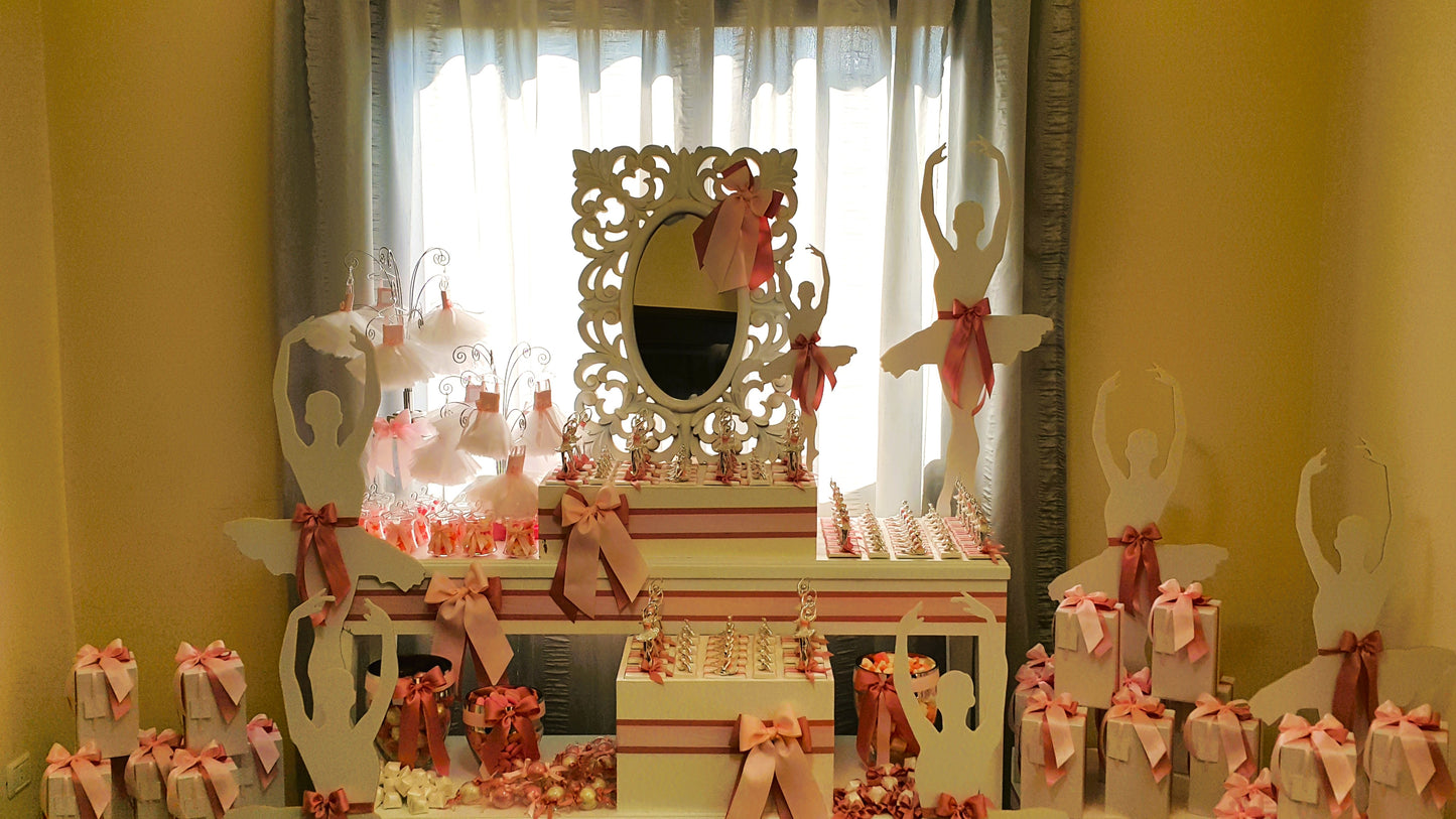 Ballerina Elegance: A Grand Chocolate Ballet for Newborn Celebrations