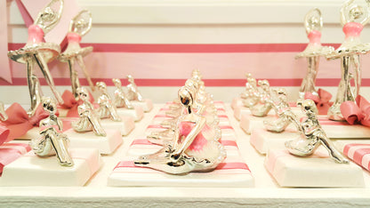 Ballerina Elegance: A Grand Chocolate Ballet for Newborn Celebrations