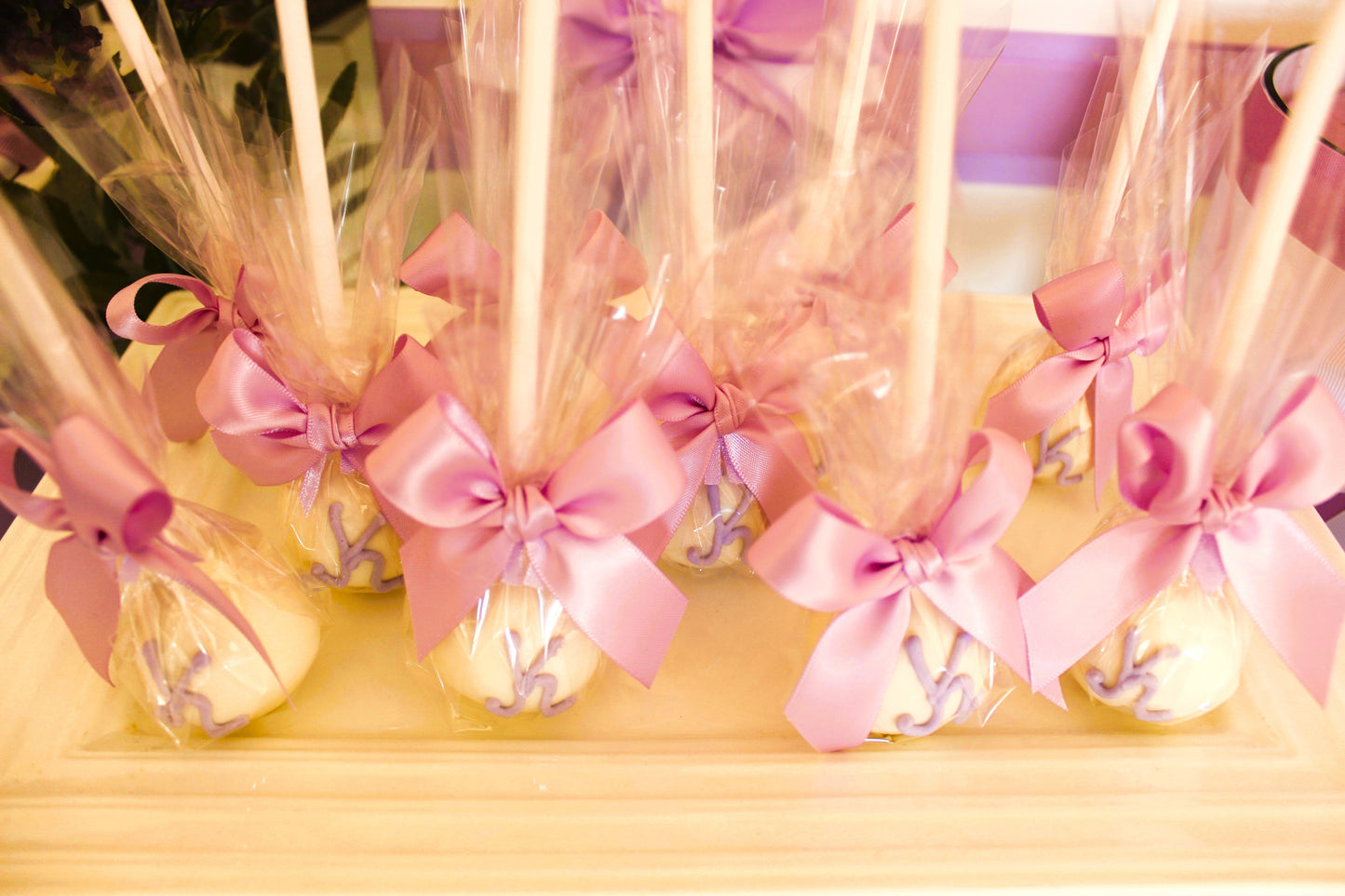 Lavender Lullaby: A Luxurious Chocolate Display for Newborn Celebrations