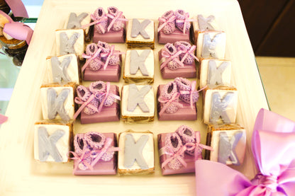 Lavender Lullaby: A Luxurious Chocolate Display for Newborn Celebrations