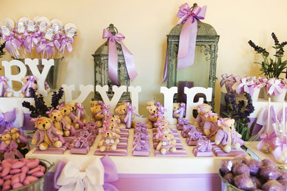 Lavender Lullaby: A Luxurious Chocolate Display for Newborn Celebrations