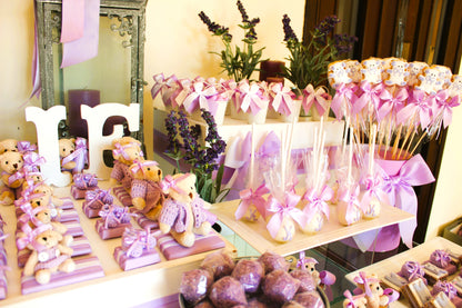 Lavender Lullaby: A Luxurious Chocolate Display for Newborn Celebrations