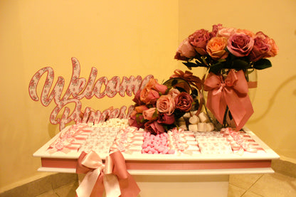 Rose Petal Elegance: A Sweet Welcome Fit for a Princess