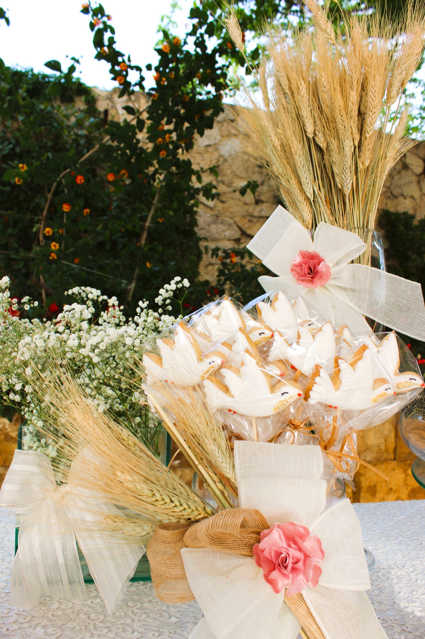 Golden Tranquility: Lynn's Tree of Life First Communion Display