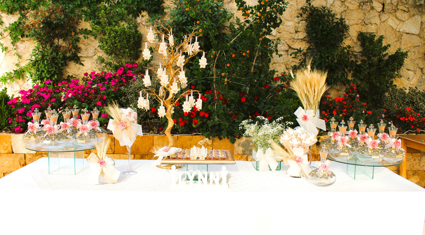 Golden Tranquility: Lynn's Tree of Life First Communion Display