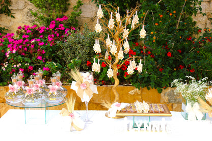 Golden Tranquility: Lynn's Tree of Life First Communion Display