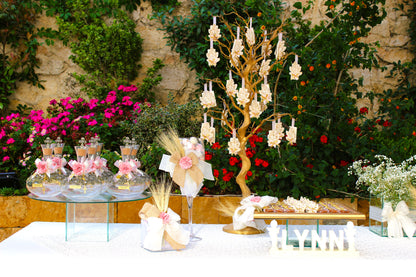 Golden Tranquility: Lynn's Tree of Life First Communion Display