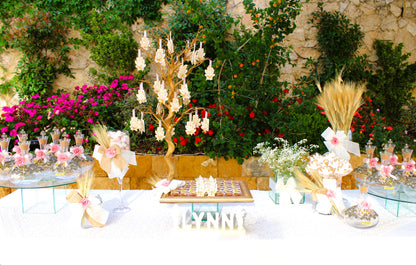 Golden Tranquility: Lynn's Tree of Life First Communion Display