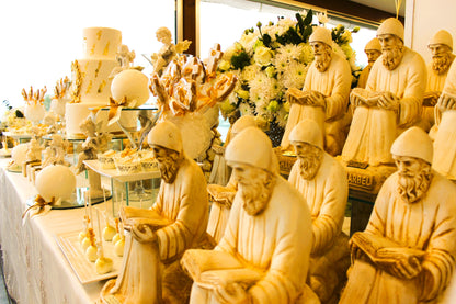 Golden Blessings: John's Divine Baptismal Display