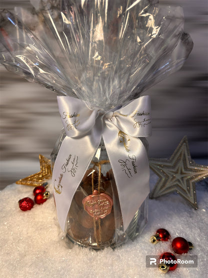 Grand Crystal Collection: Noël Signature Dark Chocolate Truffles - 400g